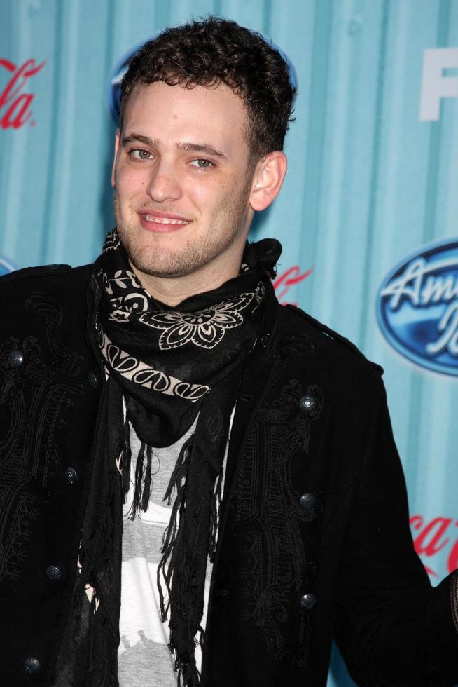 Matt Giraud arriving at the American idol Top 13 Party at AREA in Los Angeles, CA on
March 5, 2009 photo