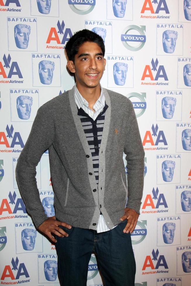 Dev Patel  arriving  at the 15th Annual BAFTA LA s Awards Season Tea Party at the Beverly Hills Hotel, in Beverly Hills, CA on January 10, 20092008 Kathy Hutchins   Hutchins Photo