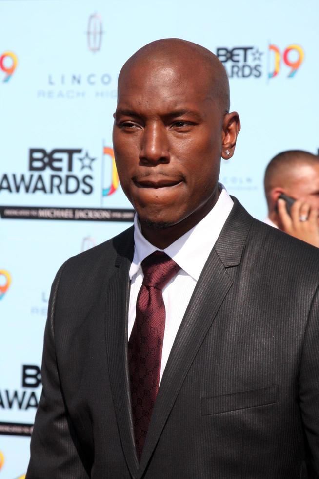 Tyrese GIbson arriving at  the BET Awards 2009 at the Shrine Auditorium in Los Angeles, CA on June 28, 20092008 Kathy Hutchins   Hutchins Photo