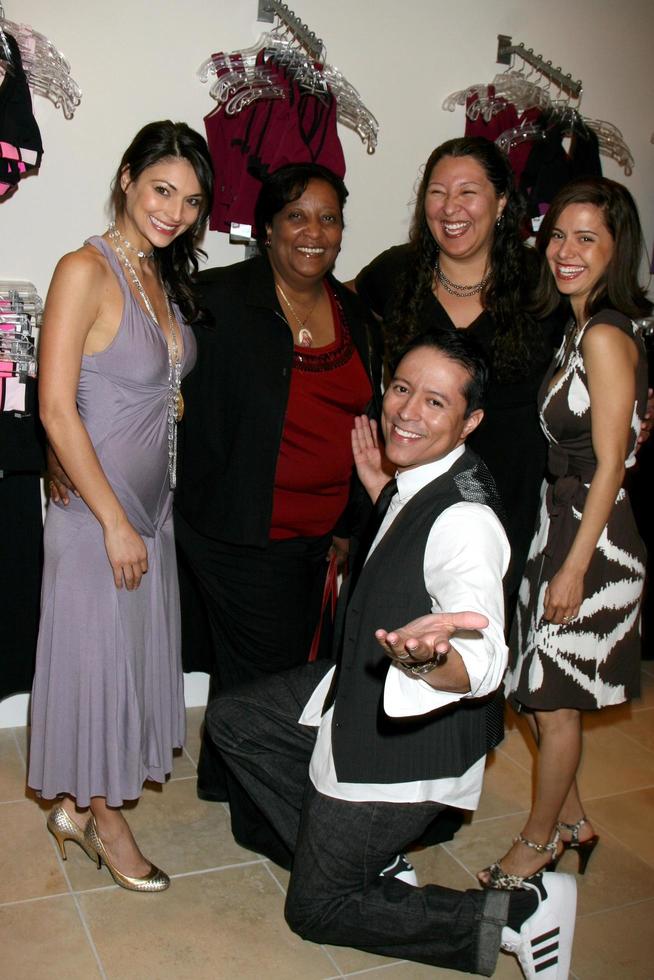 Erica Franco, Yancy Arias, Mom, Sister,  and  wife AnnaBody Language Sportswear Boutique Opening14700 Ventura Blvd Sherman Oaks, CA  91403October 22, 19942008 Kathy Hutchins   Hutchins Photo