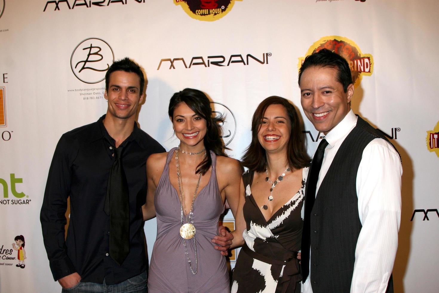 Matt Cedano  and  Fiance Erica Franco, Anna  and  Yancy AriasCo-OwnersBody Language Sportswear Boutique Opening14700 Ventura Blvd Sherman Oaks, CA  91403October 22, 19942008 Kathy Hutchins   Hutchins Photo