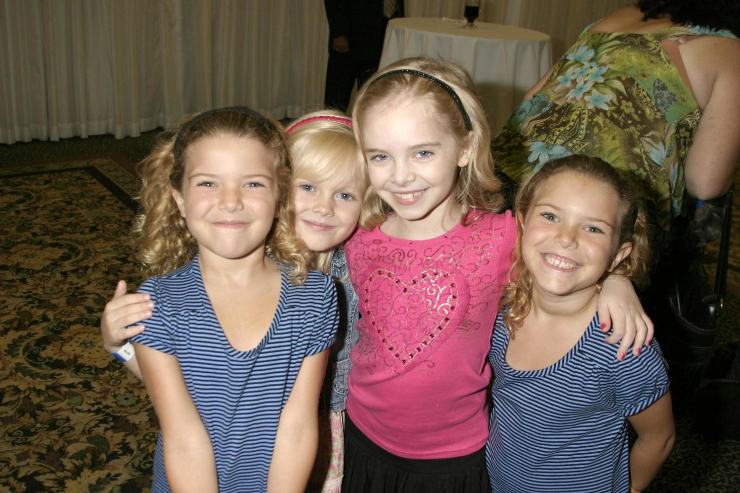 Amanda  and  Rachel Pace, Harley Graham, and Darcy Rose ByrnesBold  and  the Beautiful Fan LuncheonUniversal Sheraton HotelLos Angeles,  CAAug 25, 20072007 Kathy Hutchins   Hutchins Photo