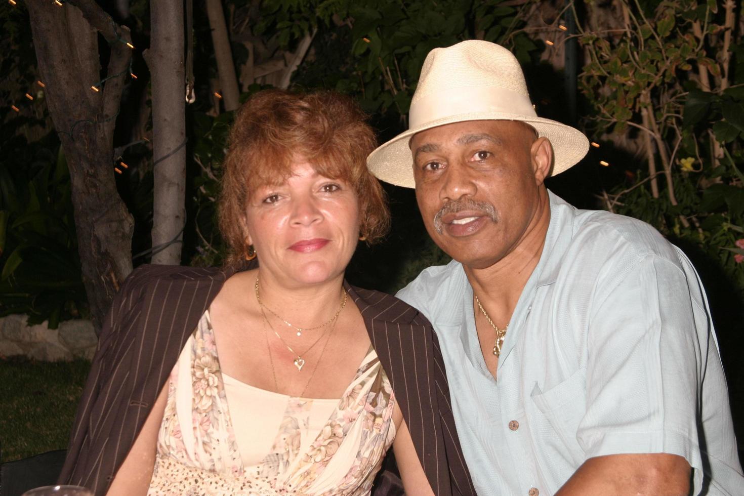 Ken Norton  and  wifeEric Braeden receives Star on the Hollywood Walk of Fame PartyPrivate HomePacific Palisades, CAJuly 20, 20072007 Kathy Hutchins   Hutchins Photo