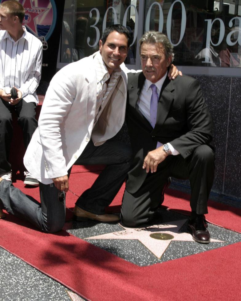 Don Diamont  and   Eric BraedenEric Braeden receives a star on the Hollywood Walk of FameLos Angeles, CAJuly 20, 20072007 Kathy Hutchins   Hutchins Photo