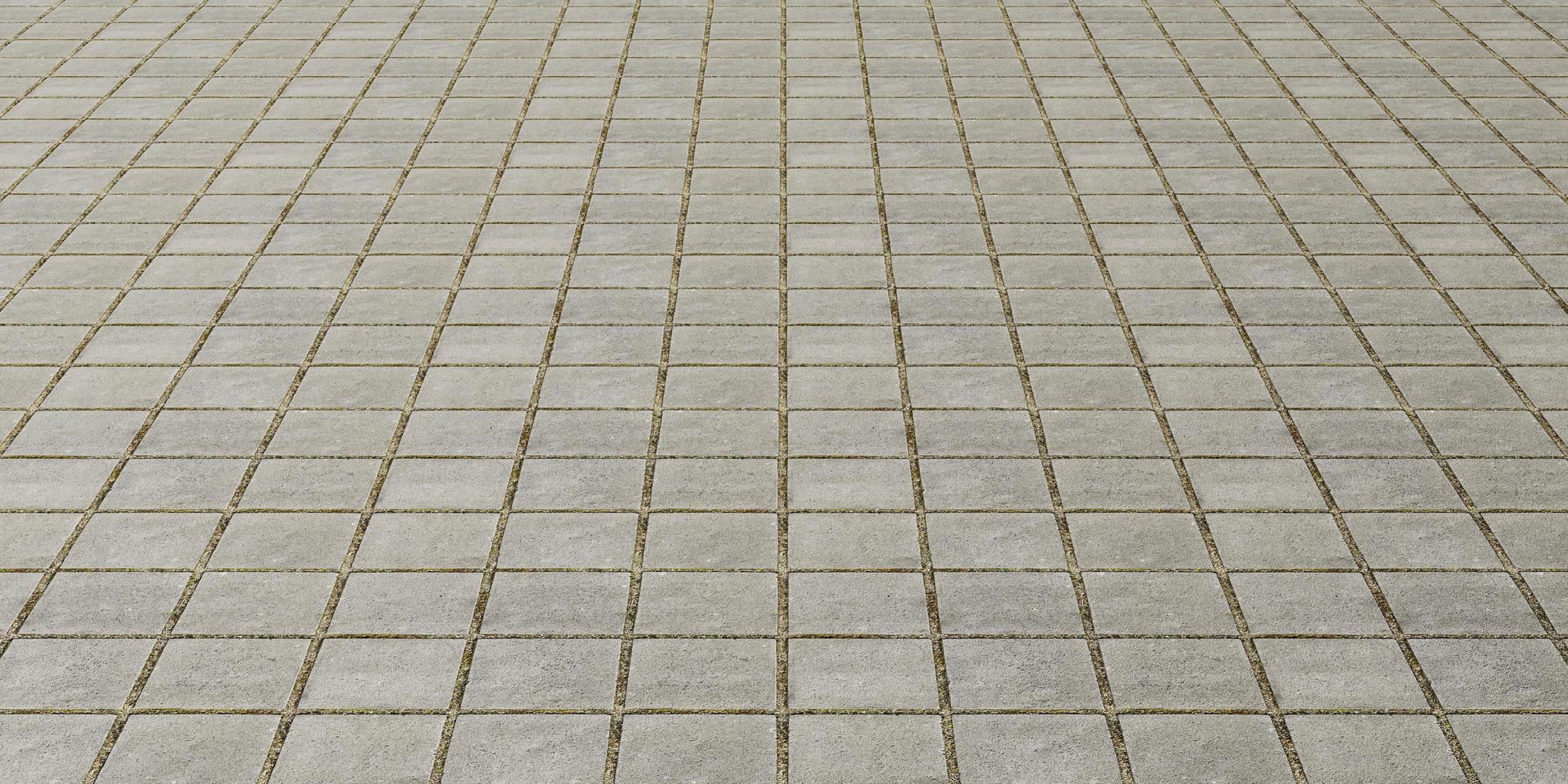 walkway brick mortar pattern stone walkway surface brick pavement background 3D illustration photo