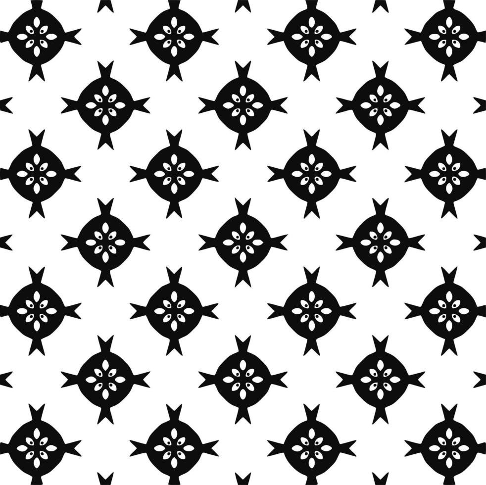 Repeating pattern, background and wall paper designs vector