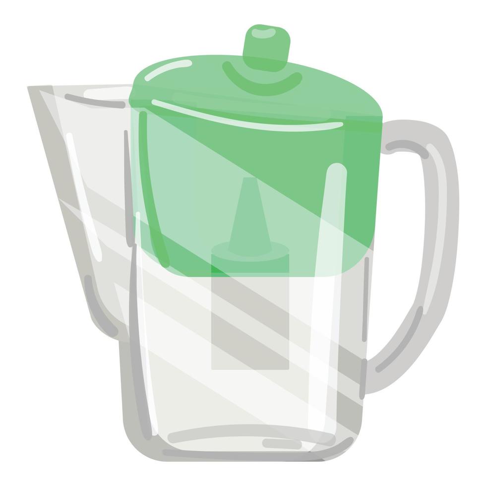 Osmosis filter icon cartoon vector. Water purification vector