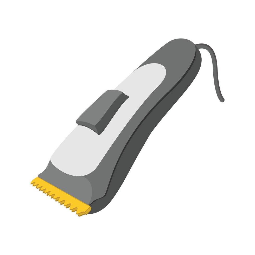 Hairclipper cartoon icon vector