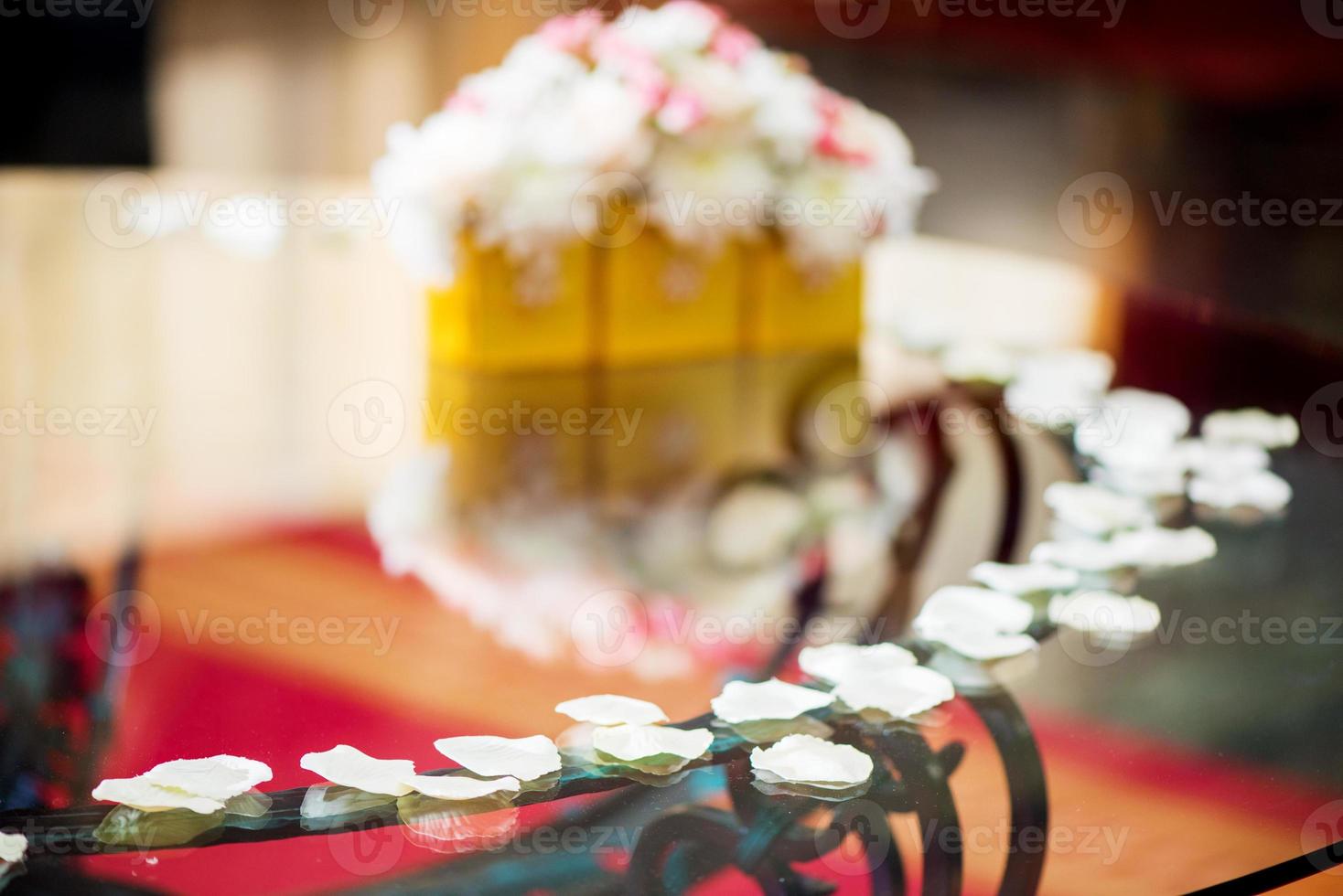 Wedding Table Decoration photo