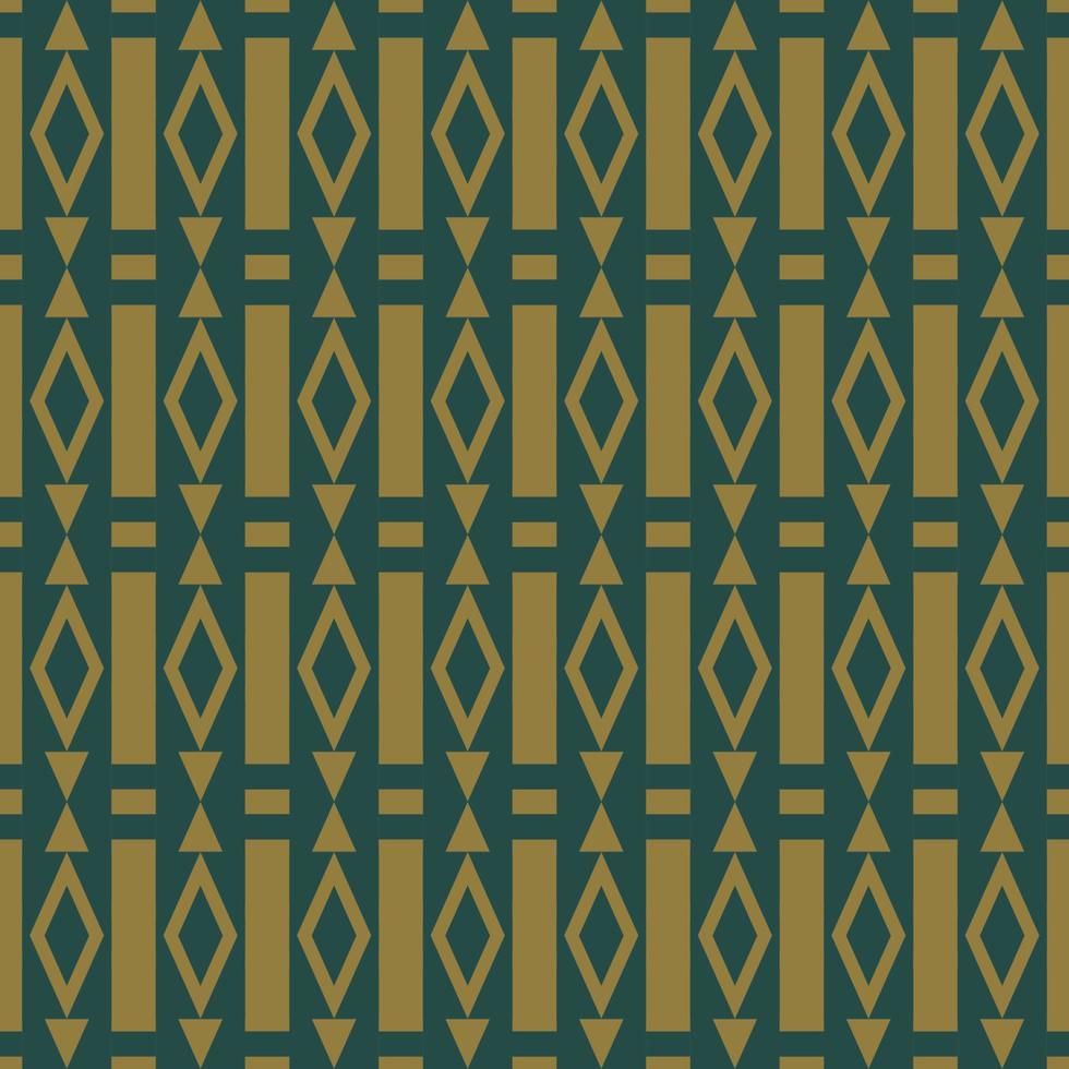 Retro color ethnic tribal geometric diamond stripes seamless pattern background. Batik, sarong traditional pattern. Use for fabric, textile, interior decoration elements, upholstery, wrapping. vector