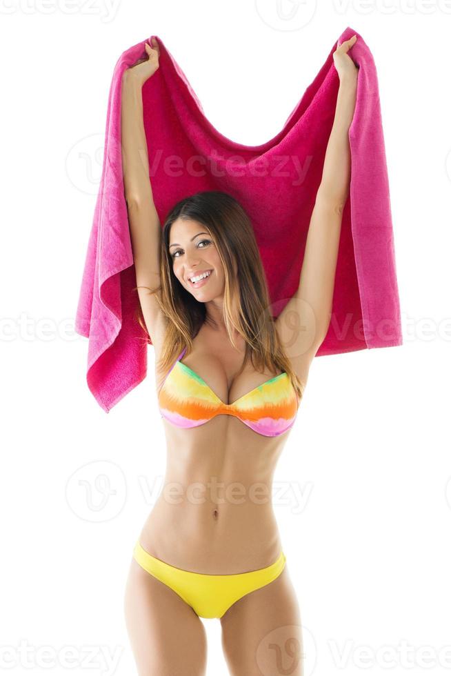 Attractive Girl In Bikini photo