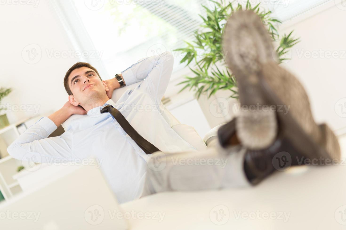 Successful Businessman view photo