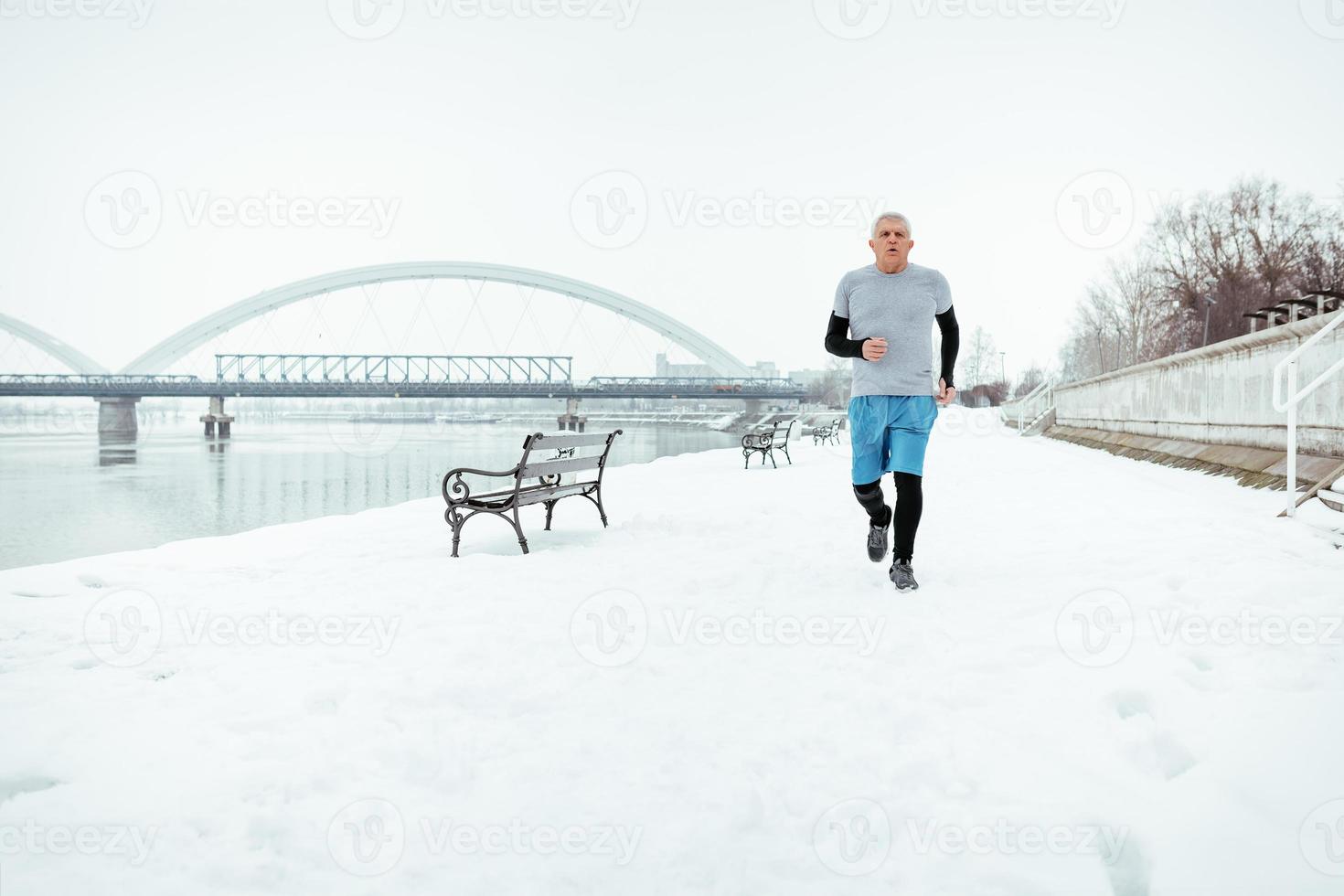 Winter Running view photo