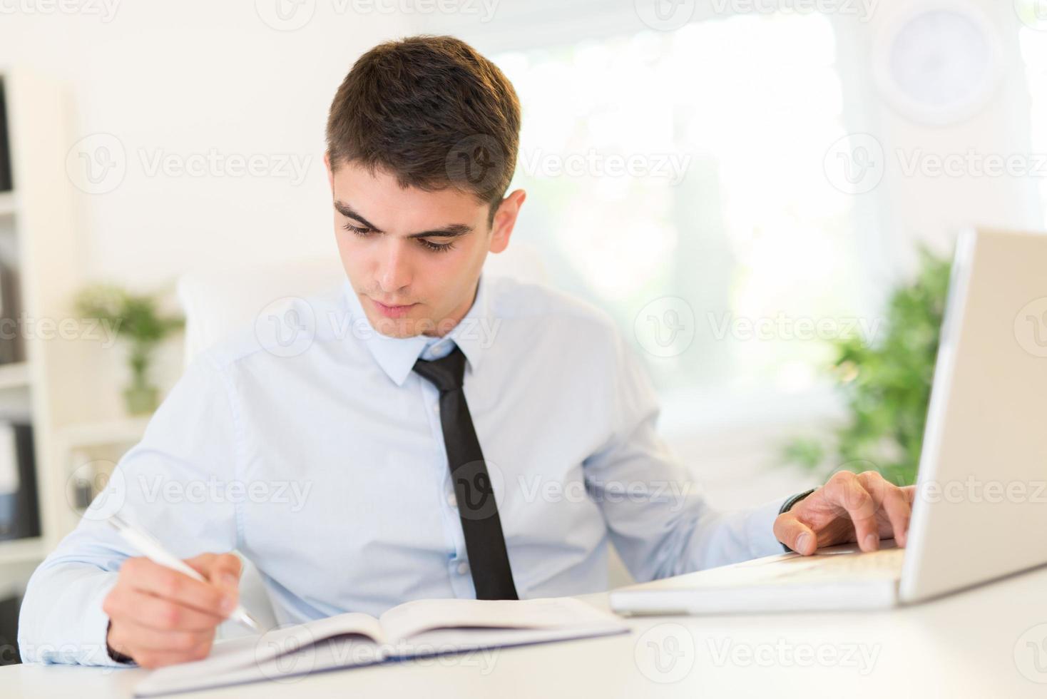 Businessman In Office photo