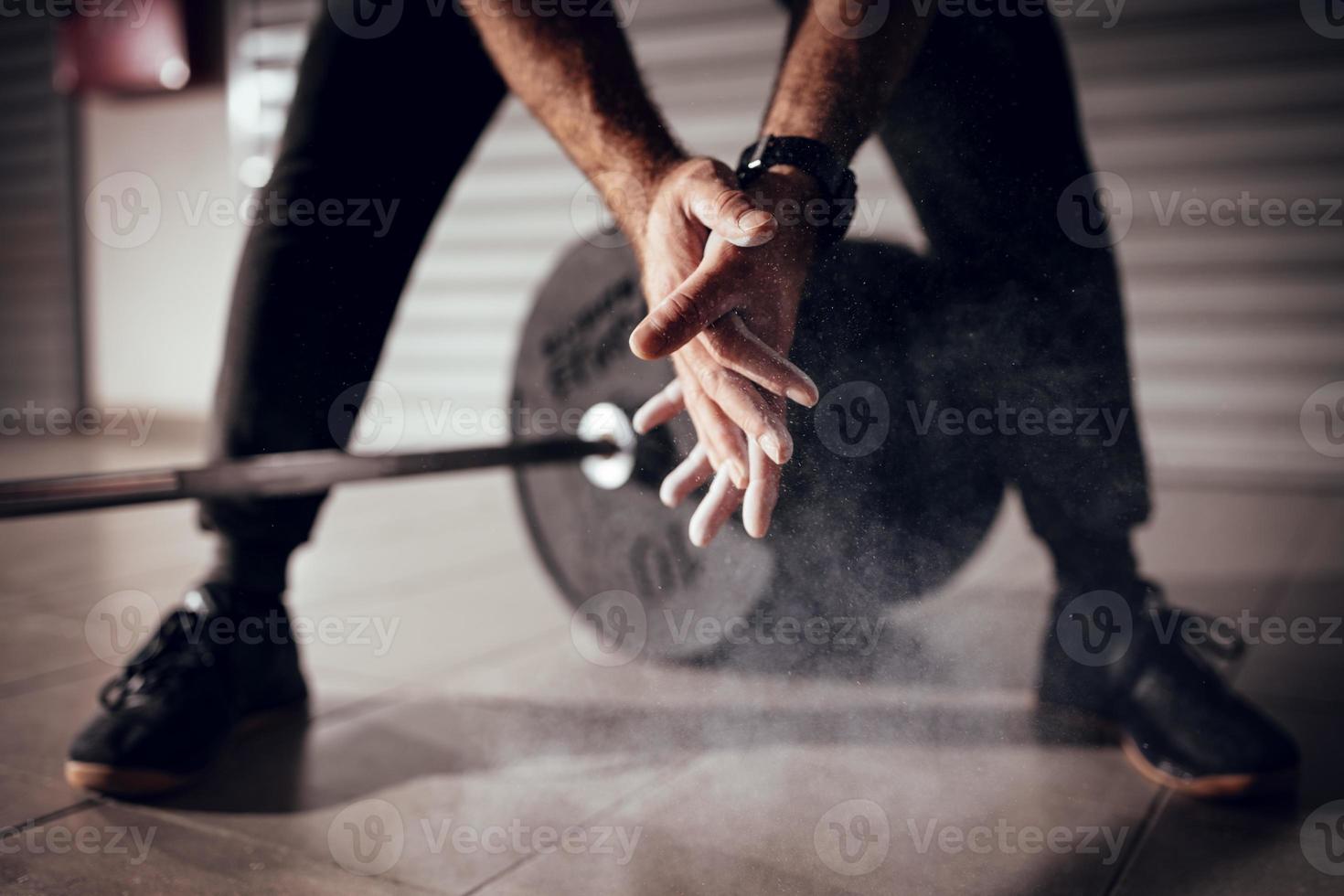 listo para un entrenamiento duro foto