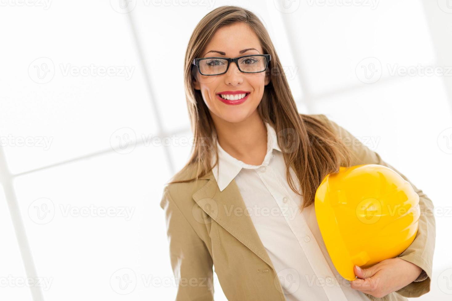 Female Construction Engineer photo