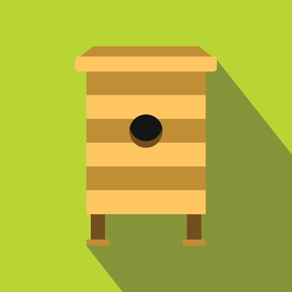 Beehive flat icon vector