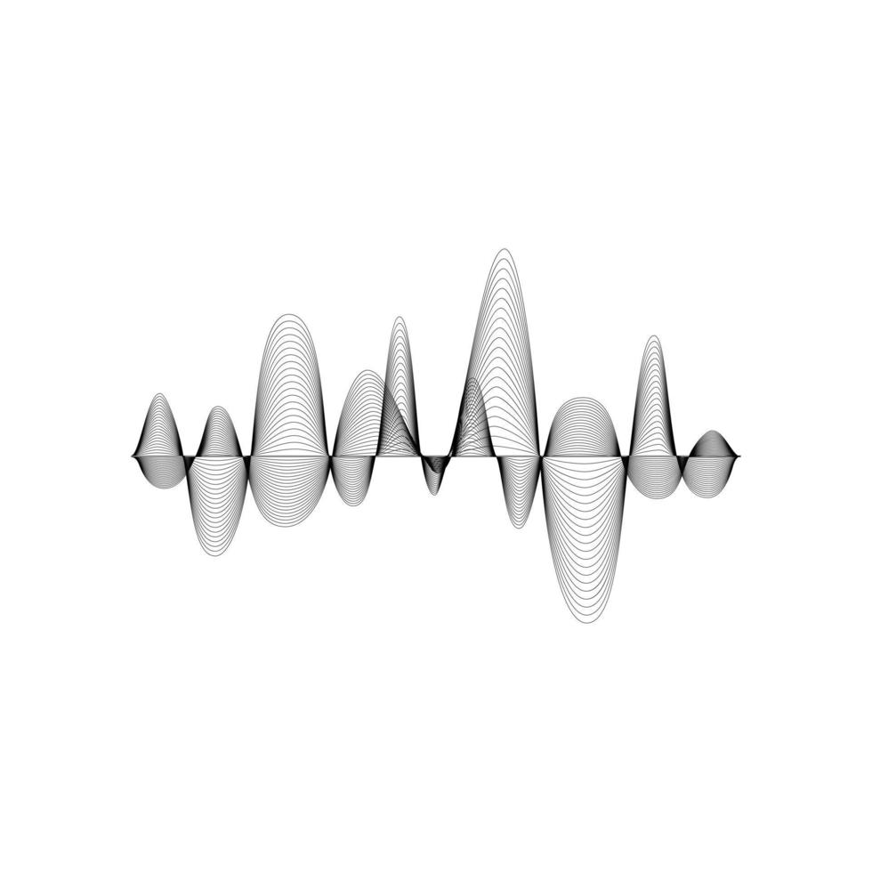 Sound or audio wave vector