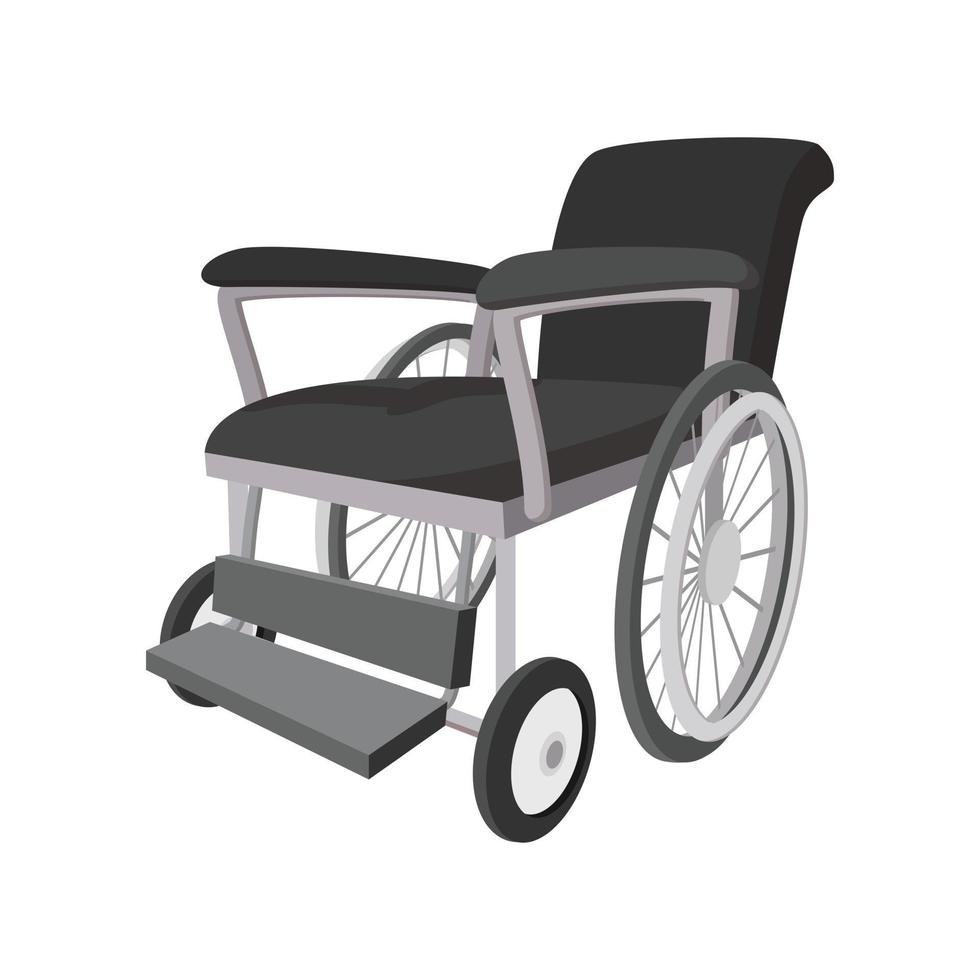 Wheelchair cartoon icon vector