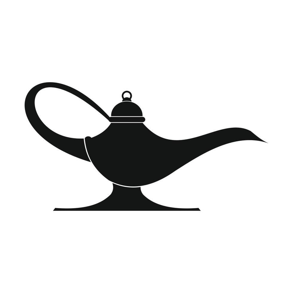 Middle east oil lamp vector