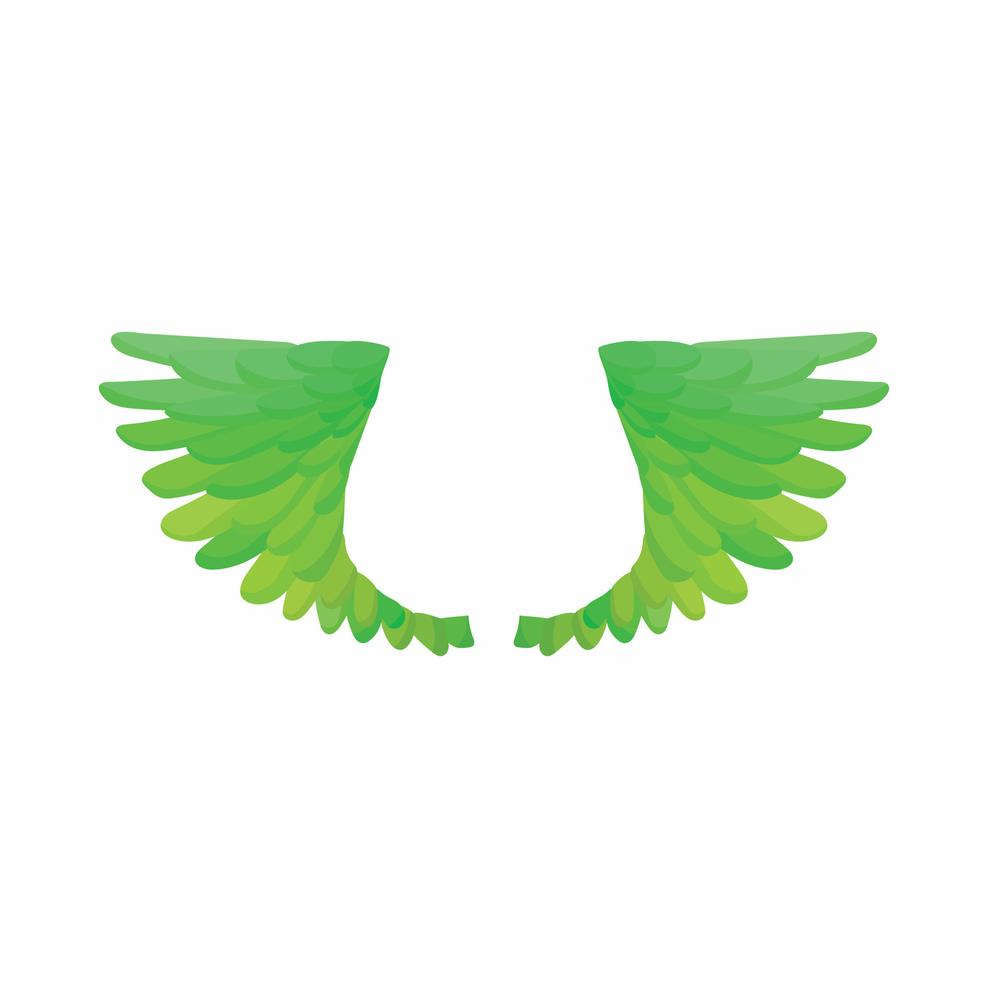 Pair of green bird wings icon, cartoon style 14151148 Vector Art at Vecteezy Pair of green bird wings icon, cartoon style 14151148 Vector Art at Vecteezy