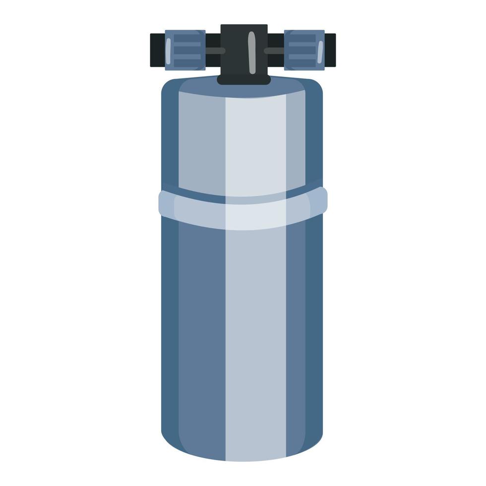 Tank container filter icon cartoon vector. Water purification vector