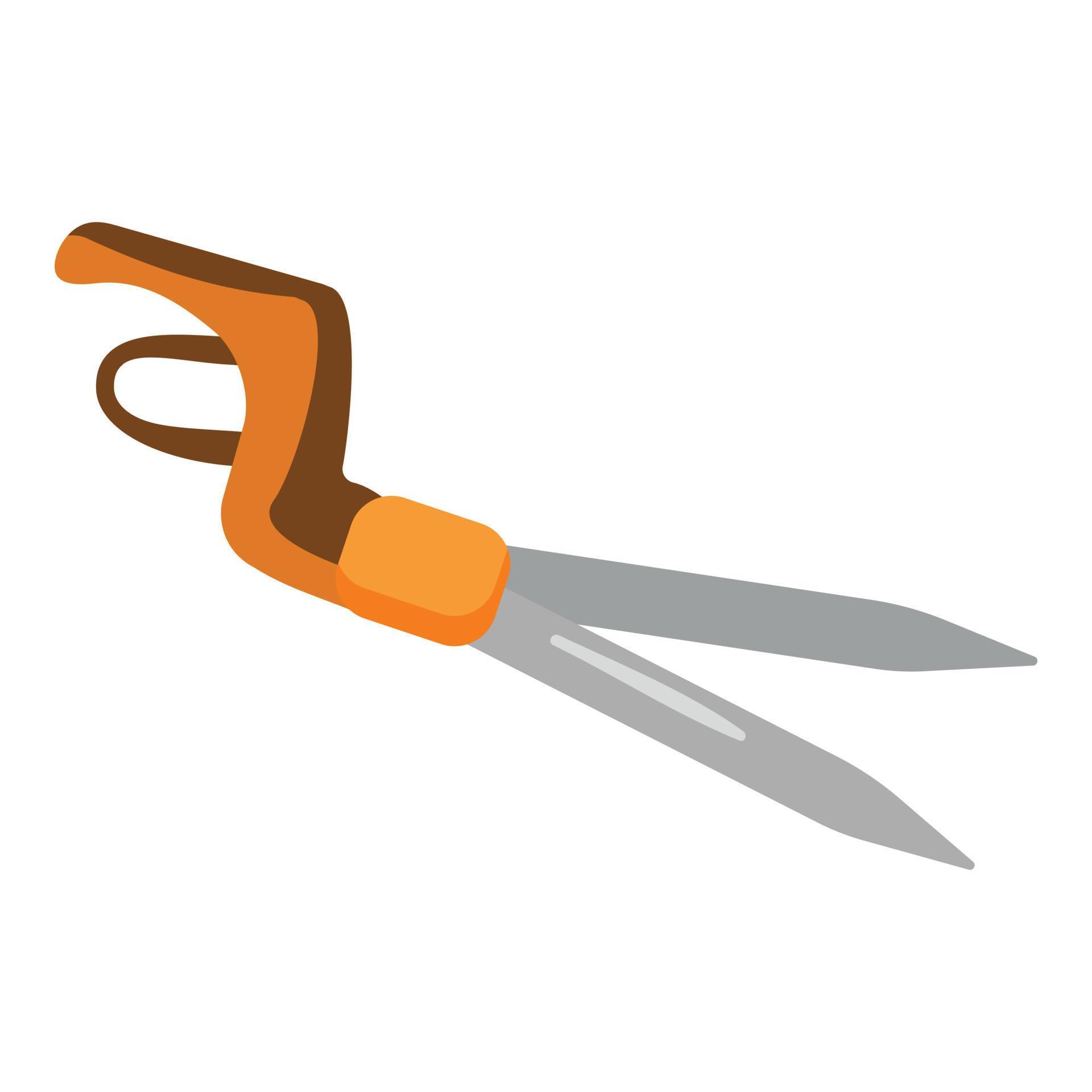 Bush scissors icon cartoon vector. Farm tool 14152158 Vector Art at