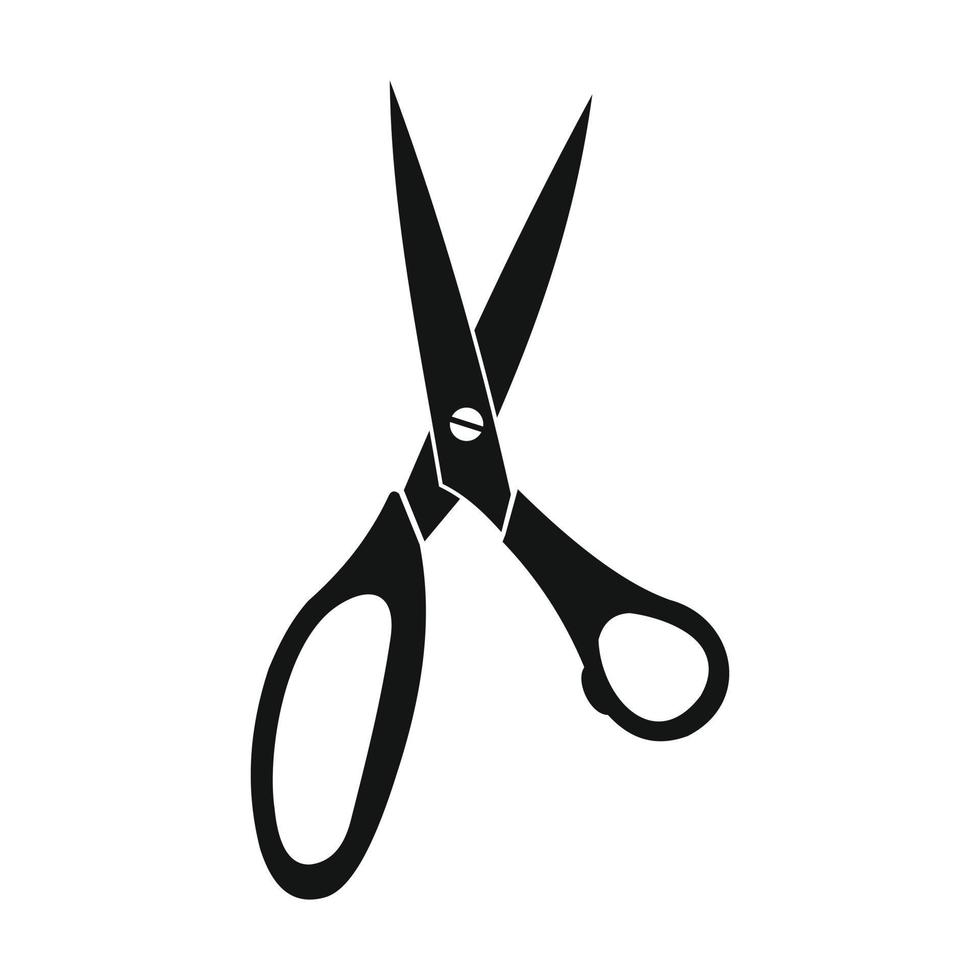 Dressmake shear icon vector