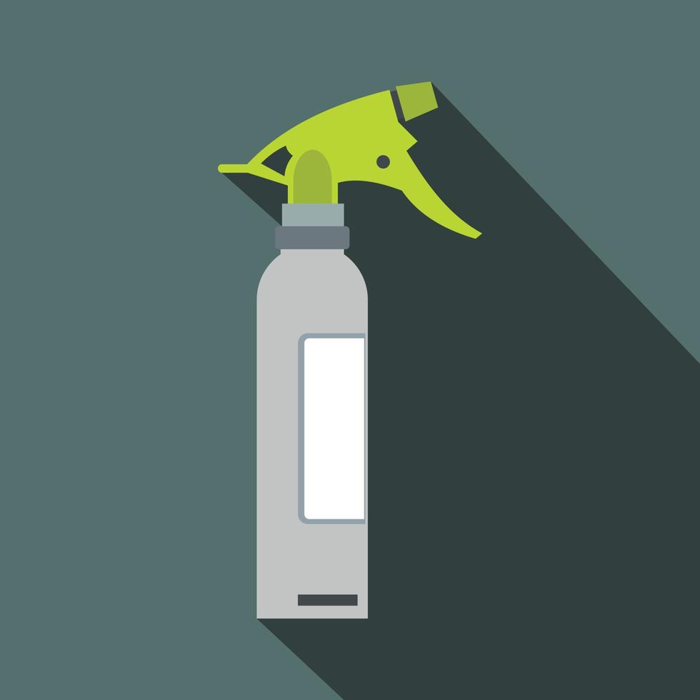 Sprayer flat icon with shadow vector