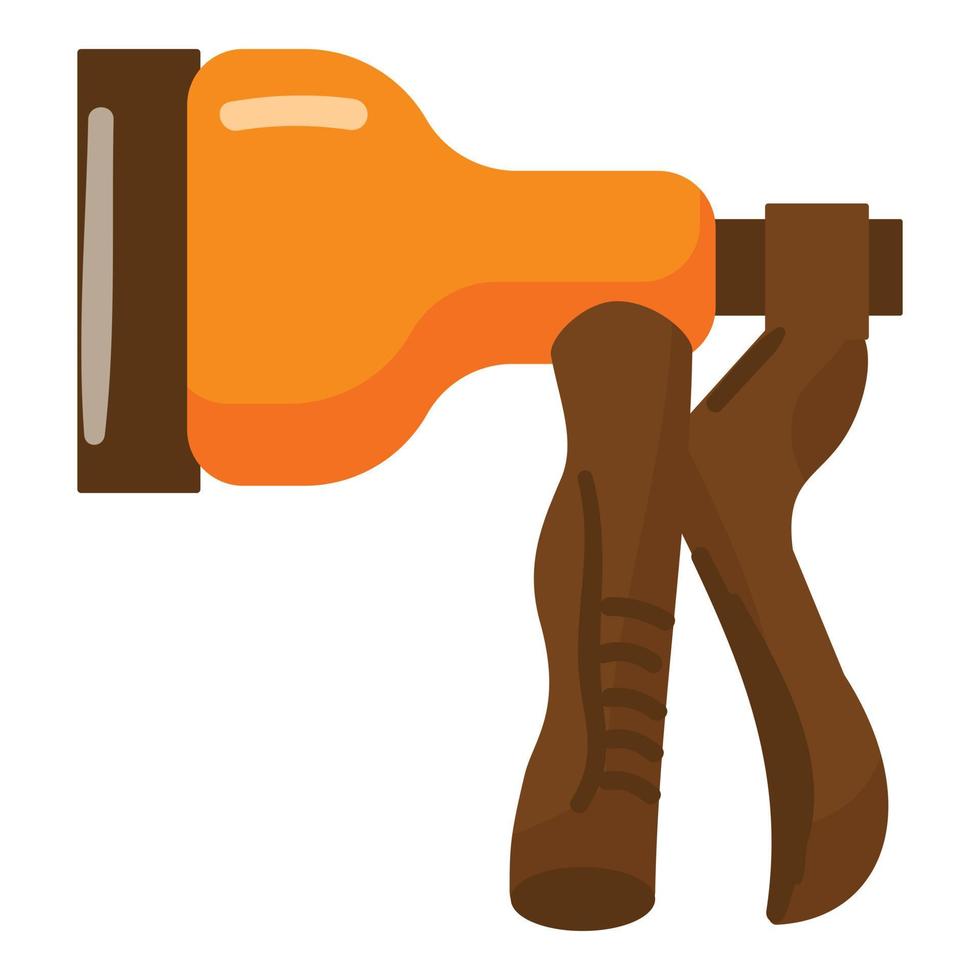 Water sprinkler icon cartoon vector. Farm tool vector