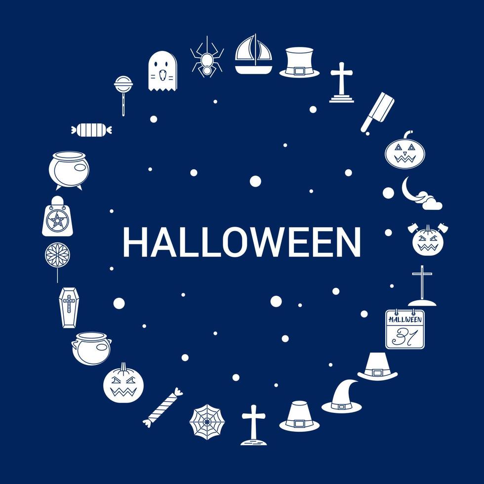 Creative Halloween icon Background 14153520 Vector Art at Vecteezy