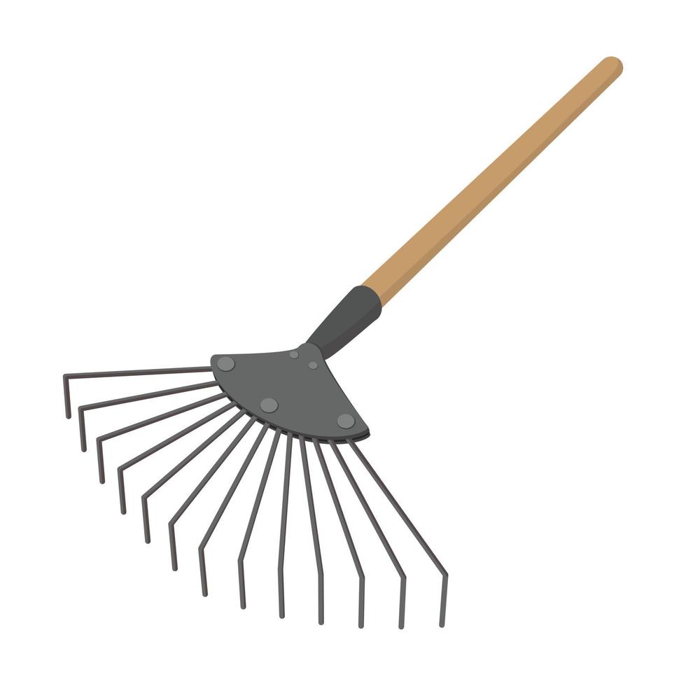 Brush cartoon icon vector