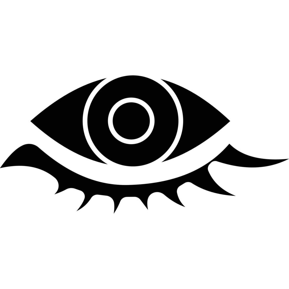 Eyelash Which Can Easily Modify Or Edit vector