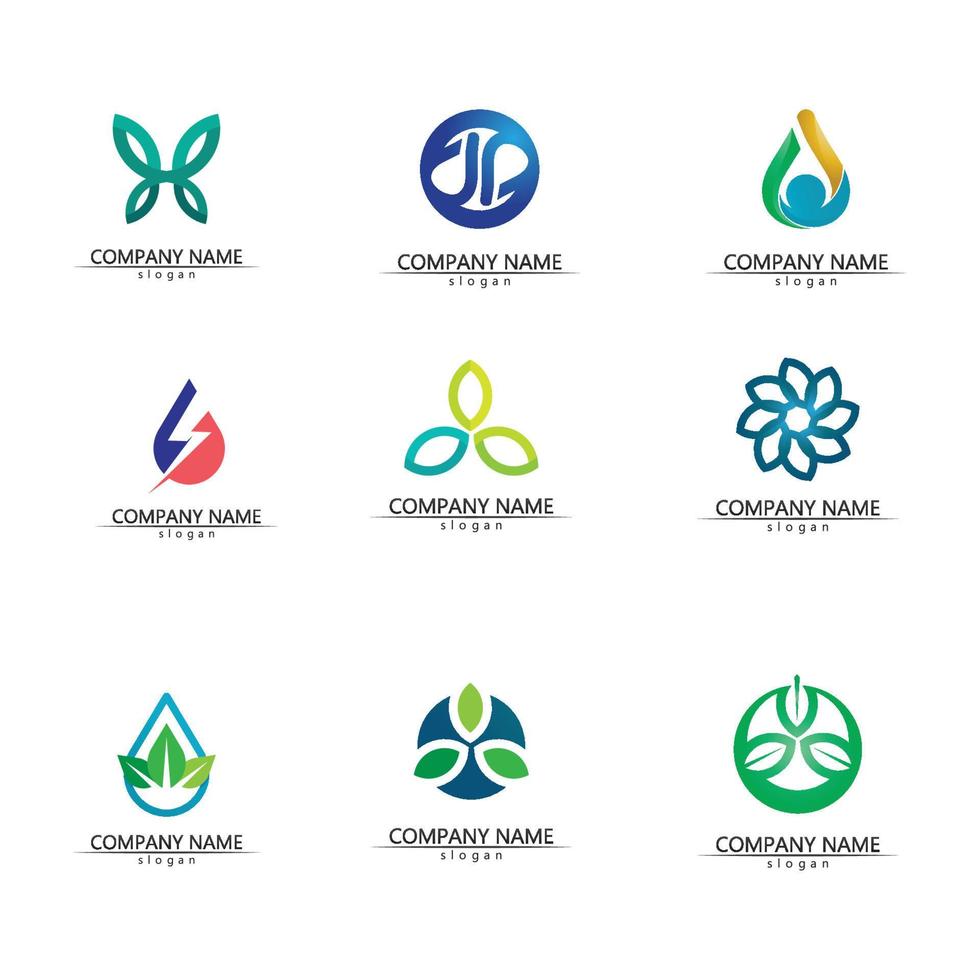 Isolated round shape logo. Blue color logotype. Flowing water image. Sea, ocean, river surface. vector