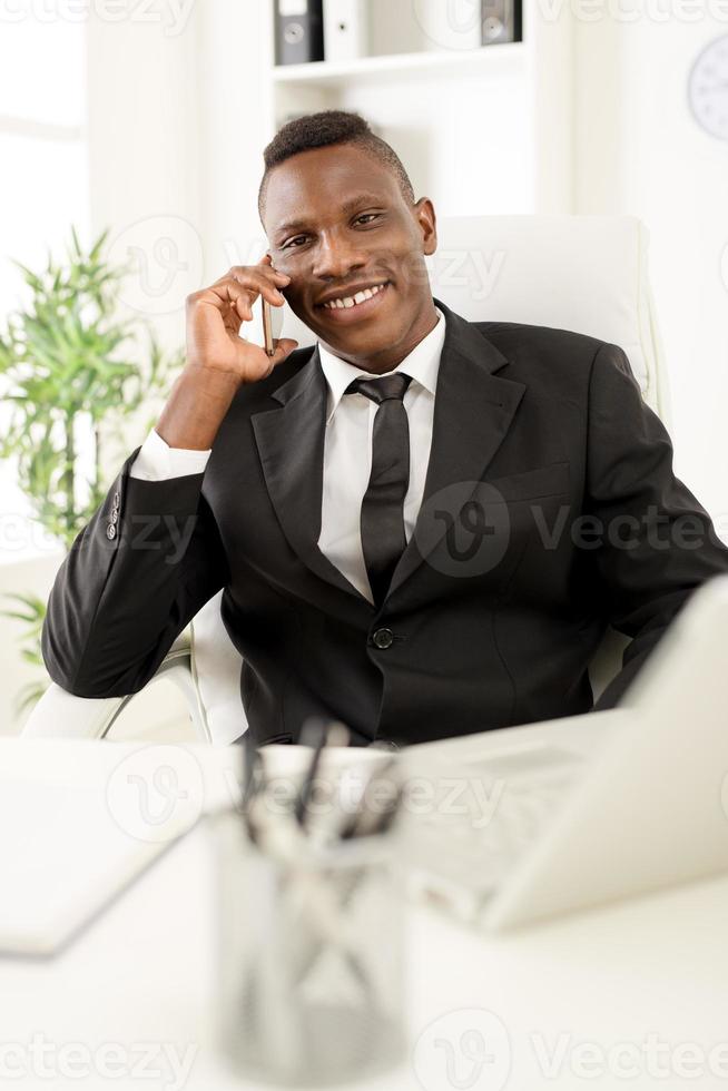 African Businessman view photo