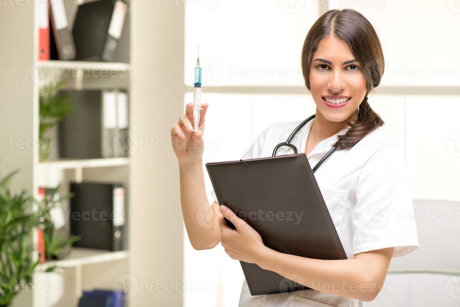 Nurse With Injection photo