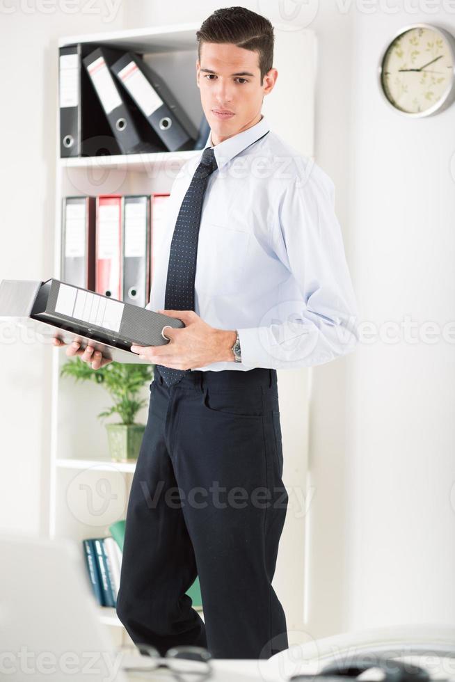 Businessman in the office photo