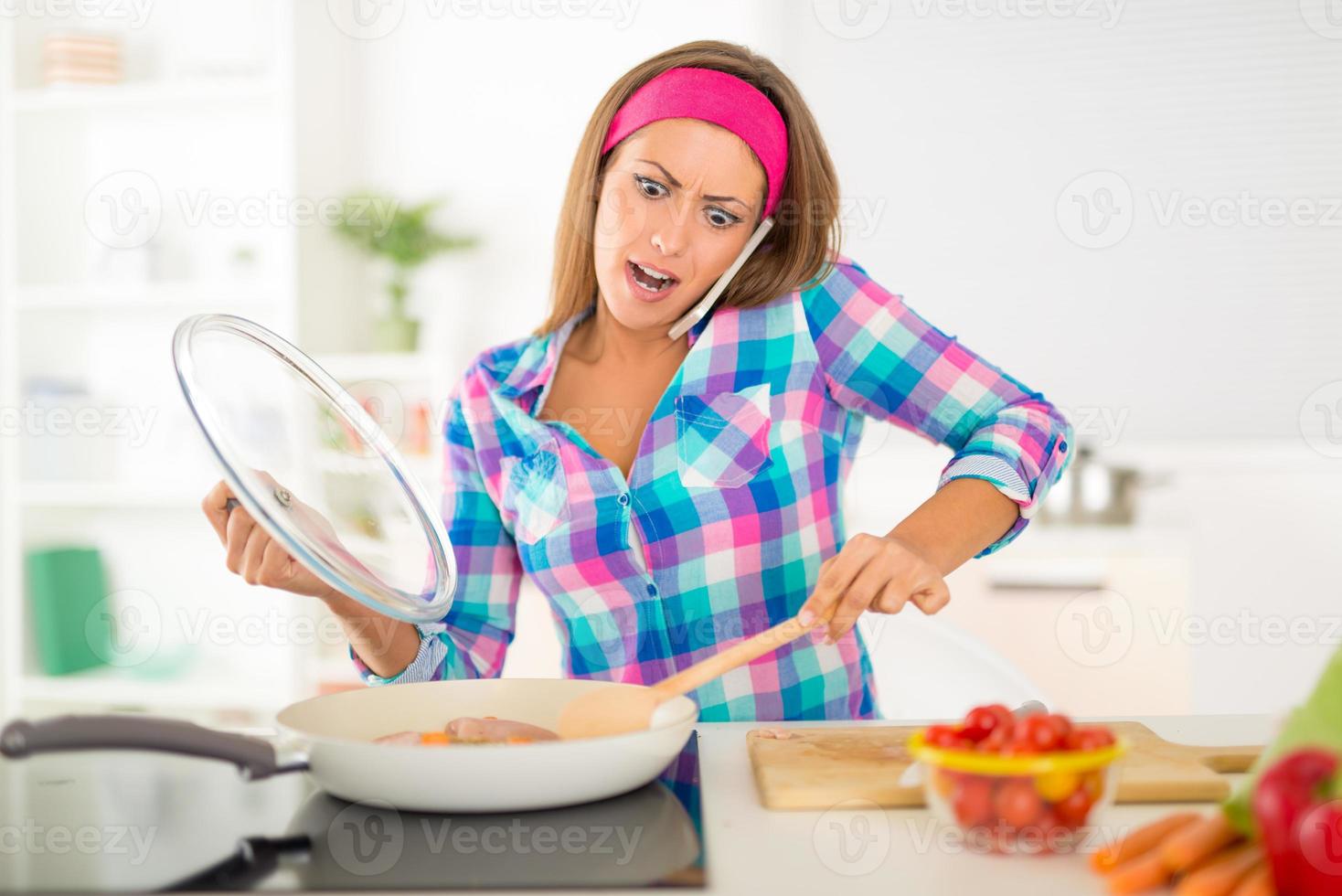 Girl Cooking view photo