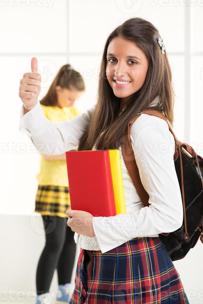 Happy Female student photo