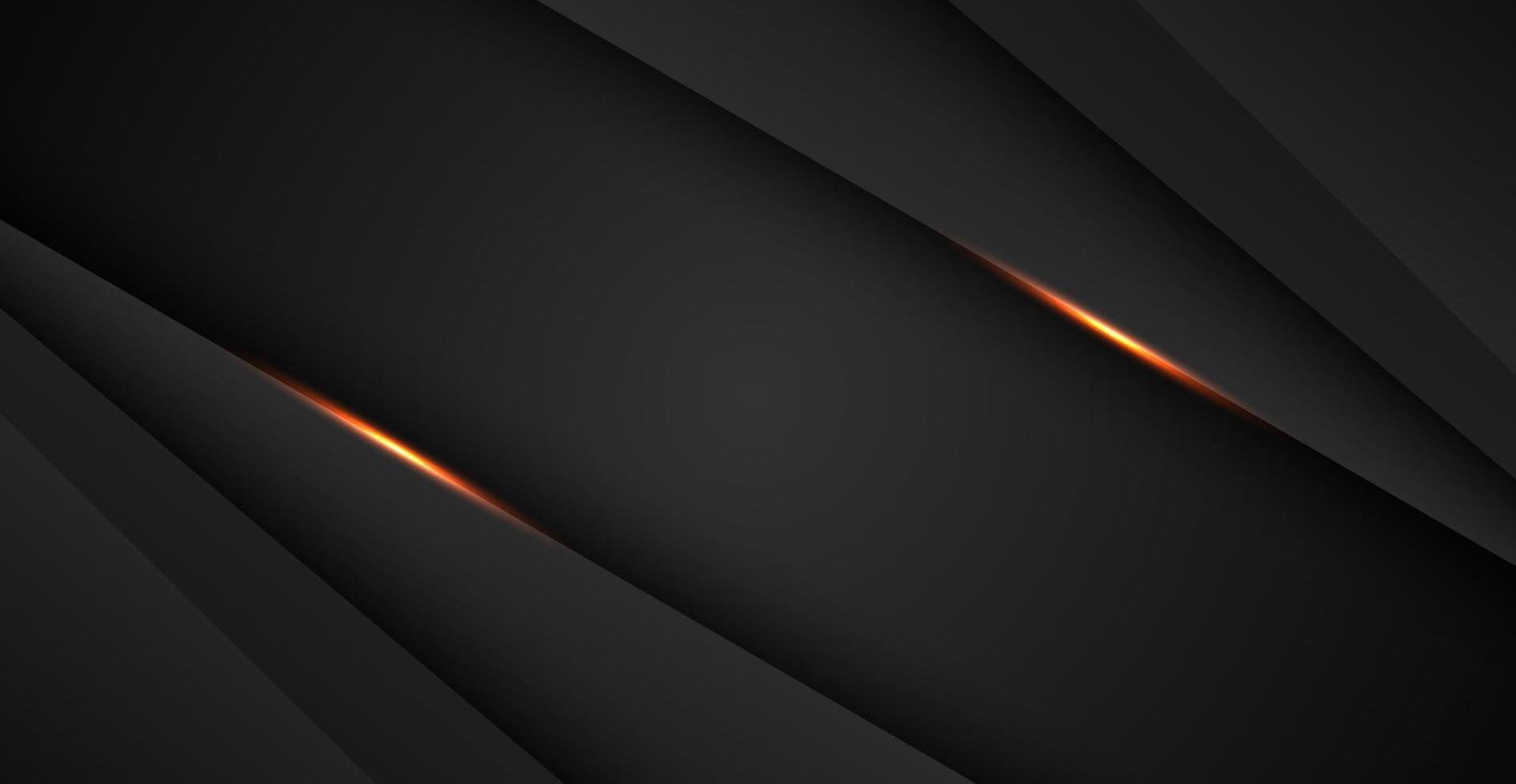 abstract light orange black space frame layout design tech triangle concept gray texture background. eps10 vector