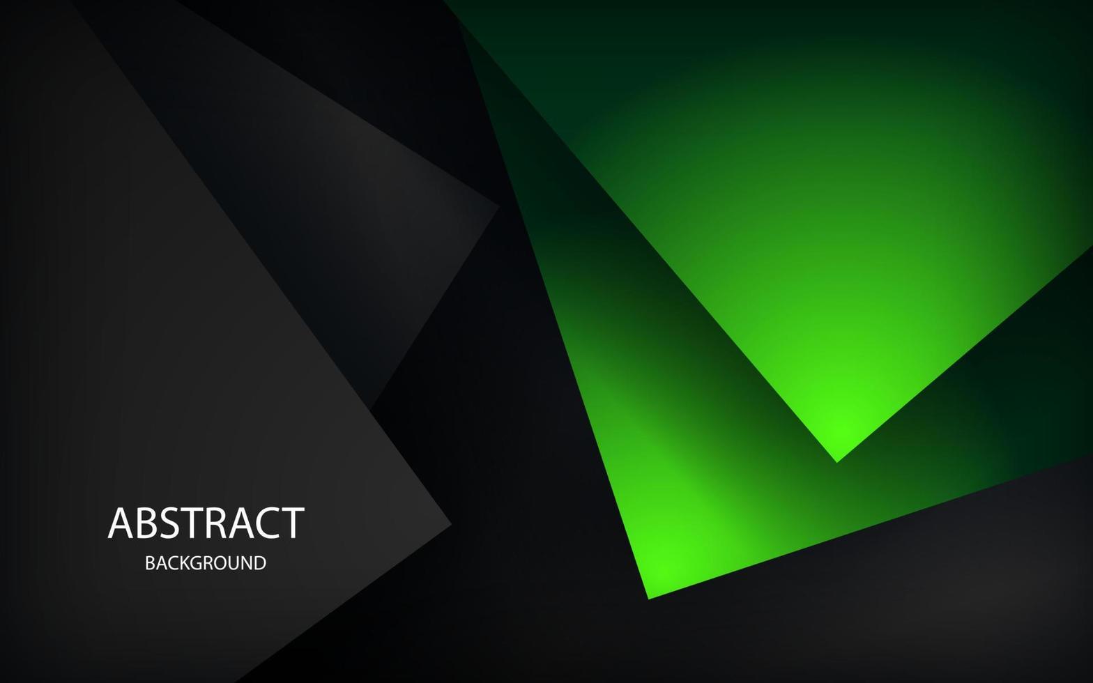 green background overlap dimension grey vector illustration message board for text and message design modern website
