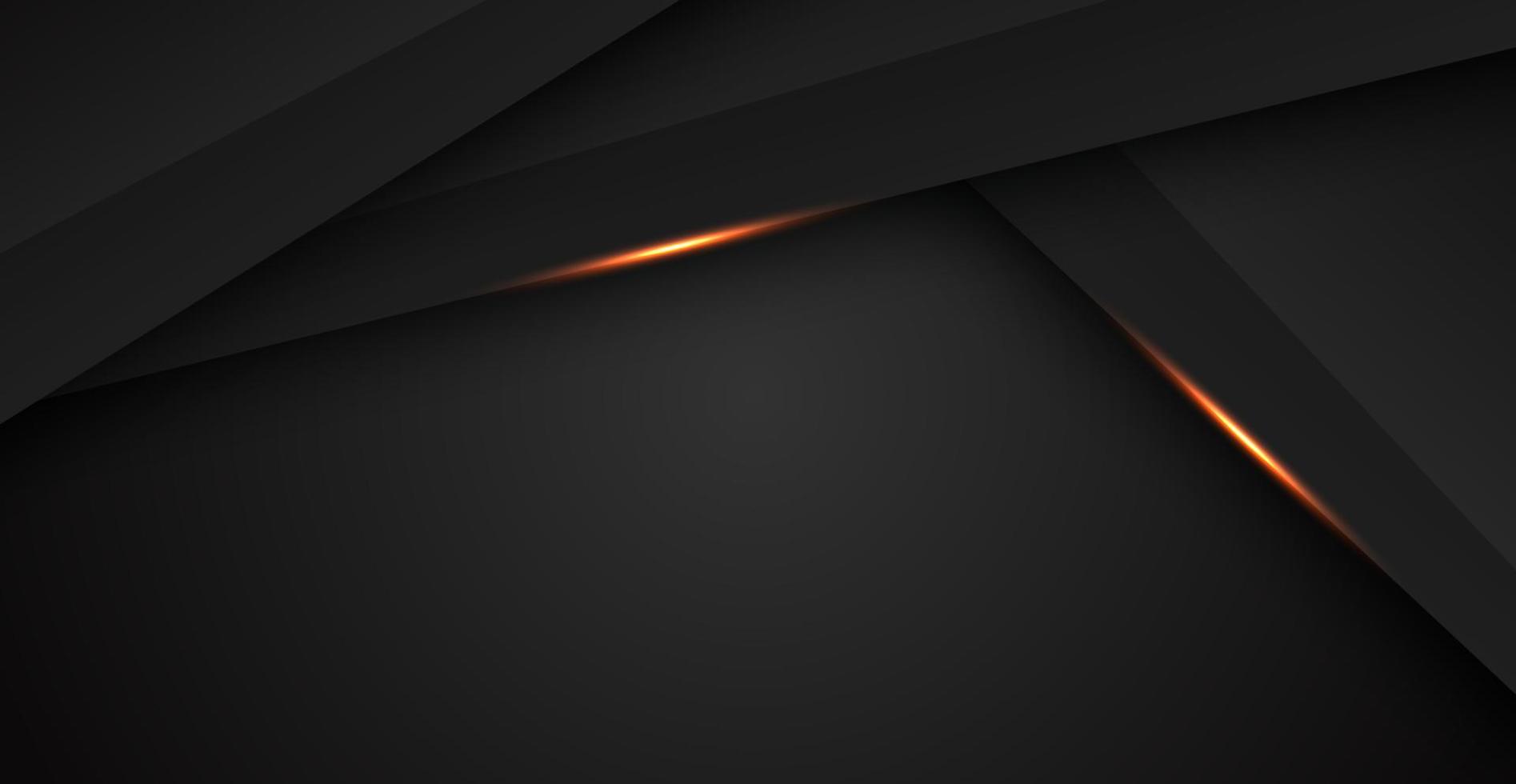 abstract light orange black space frame layout design tech triangle concept gray texture background. eps10 vector