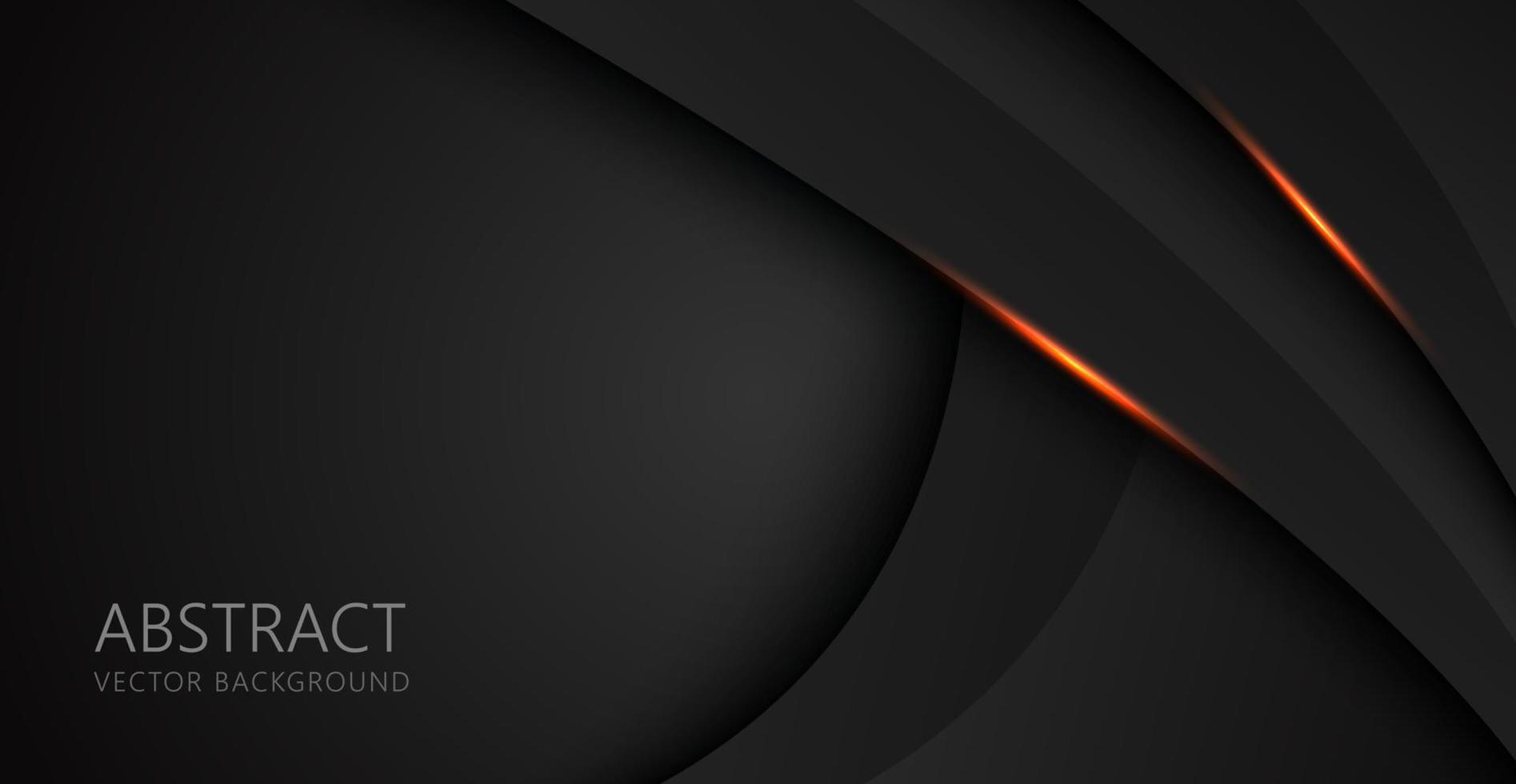 abstract light orange black space frame layout design tech triangle concept gray texture background. eps10 vector