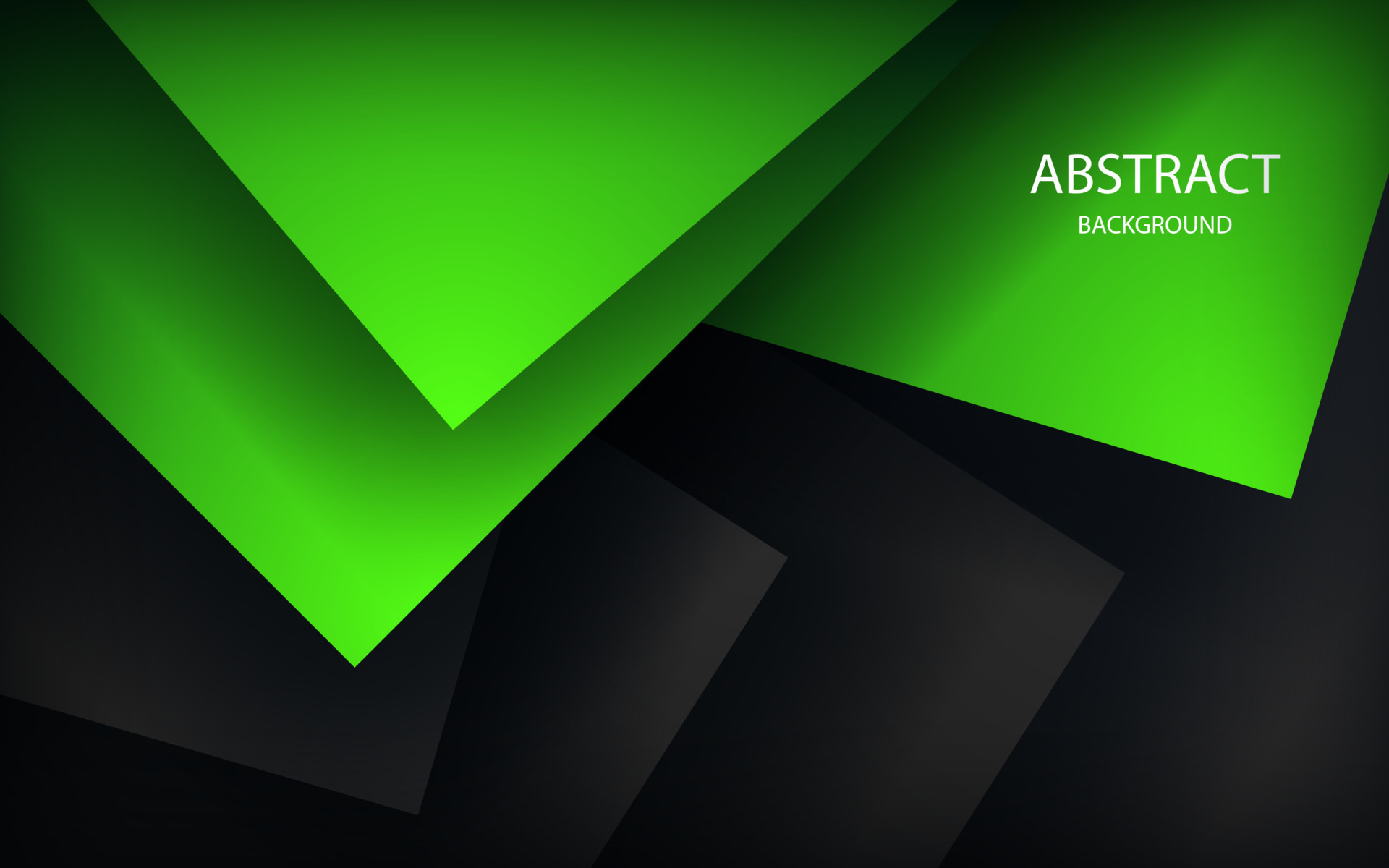 green background overlap dimension grey vector illustration message