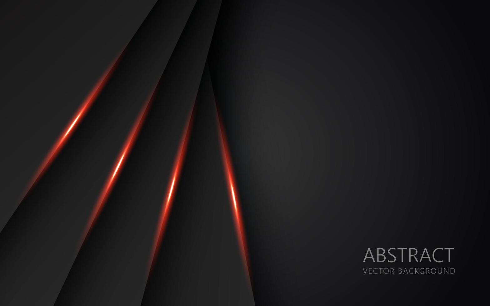 abstract light orange black space frame layout design tech triangle concept gray texture background. eps10 vector