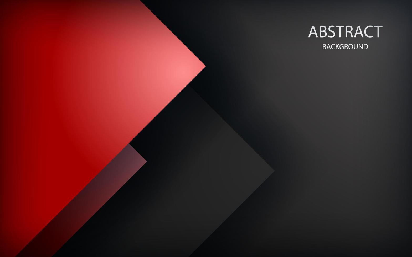 red background overlap dimension grey vector illustration message board for text and message design modern website