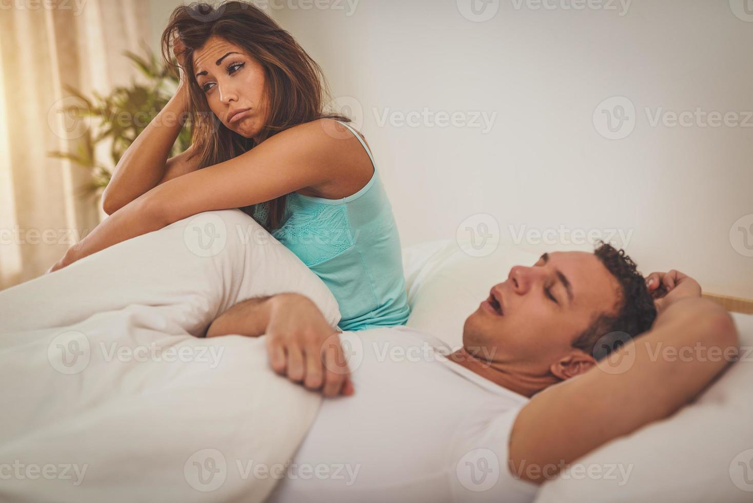 I'm Tired Of His Snoring photo