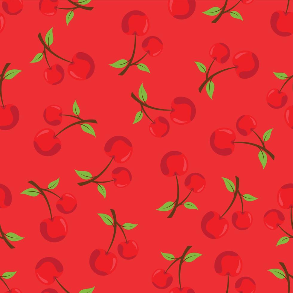 Fruit seamless pattern background vector. Seamless pattern with guava fruits background vector