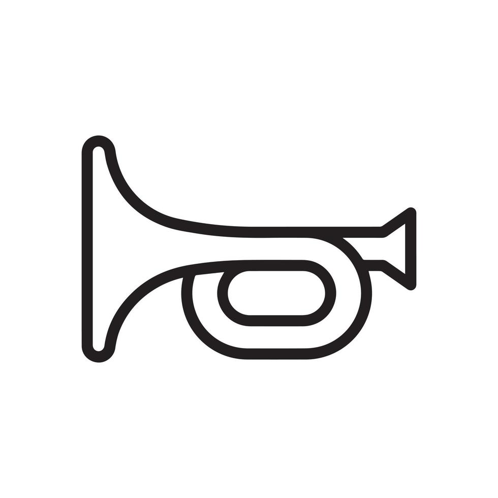 The Horn, trumpet, loud icon vector