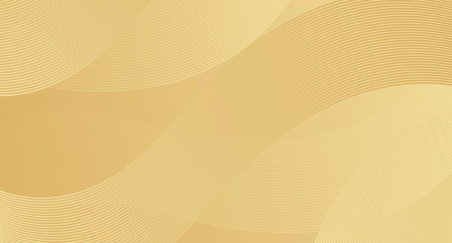 fondo de vector de oro abstracto con rayas. fondo degradado de oro abstracto. textura dorada brillante. ilustración vectorial